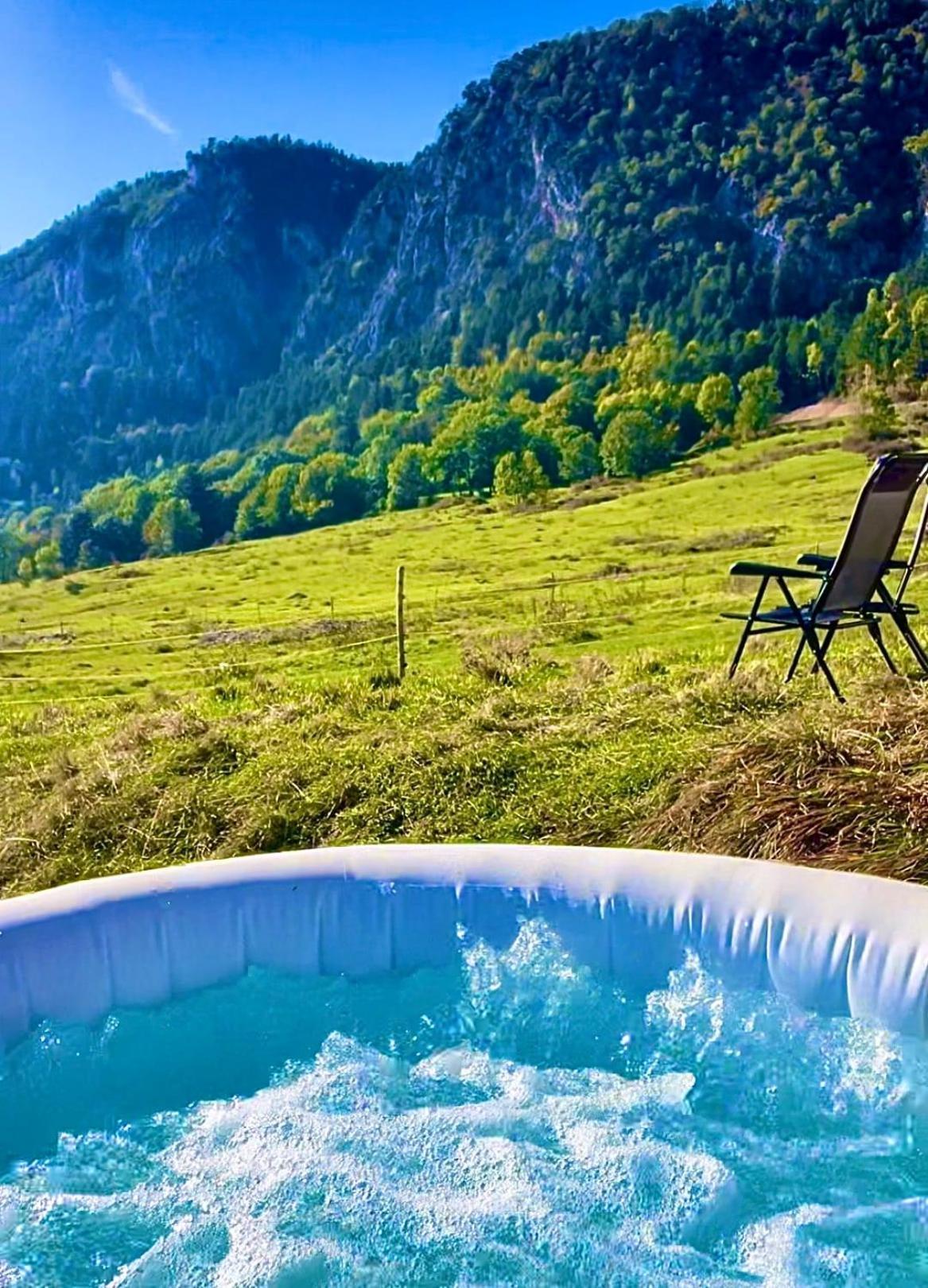 Hotel Glamping Hohe Wand - Zelt Mit Sternenfenster Und Whirlpool Maiersdorf Exterior foto
